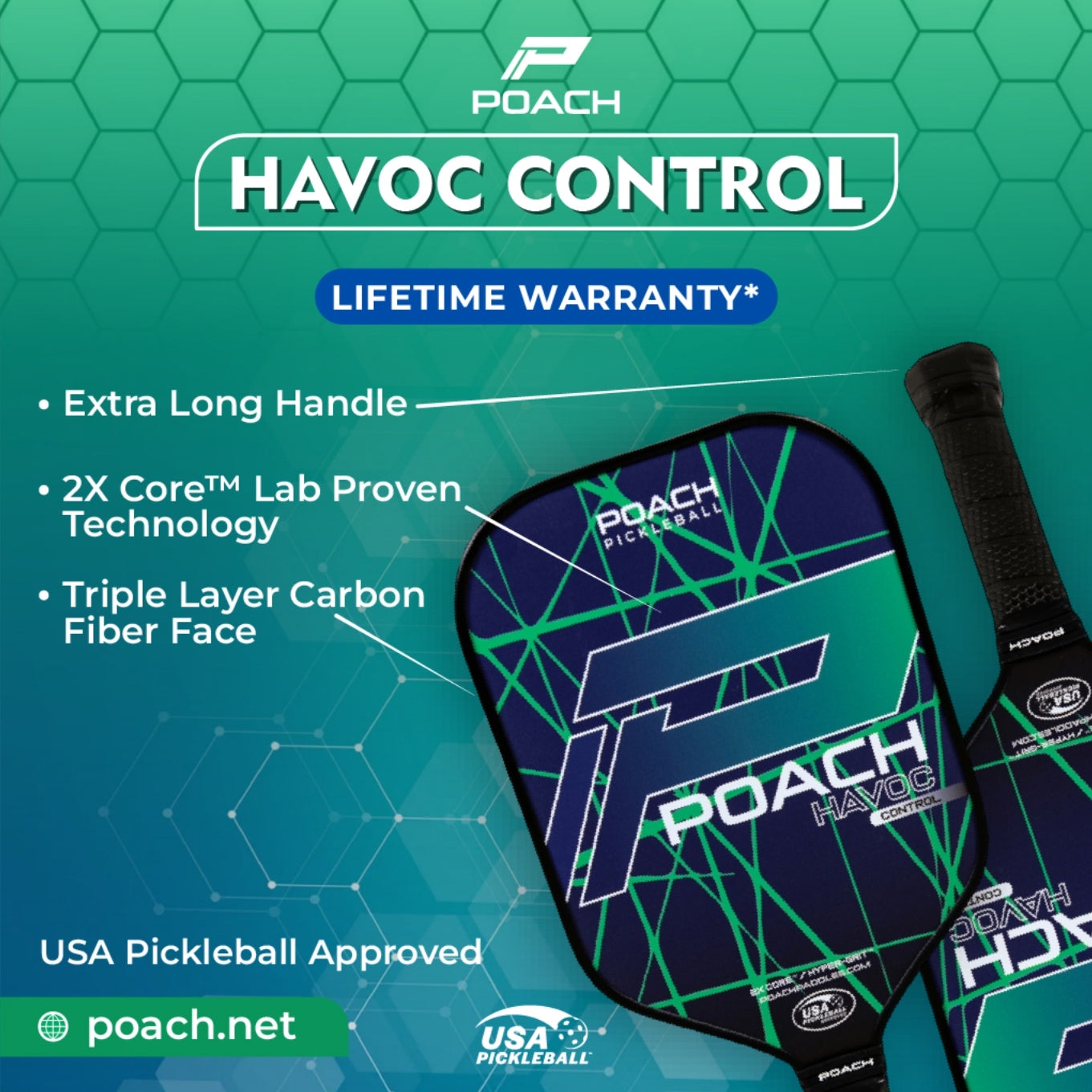 Havoc Control & FREE PADDLE COVER